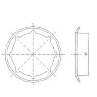 Edelstahlring Serie 18 fr PVC-U-Rohre